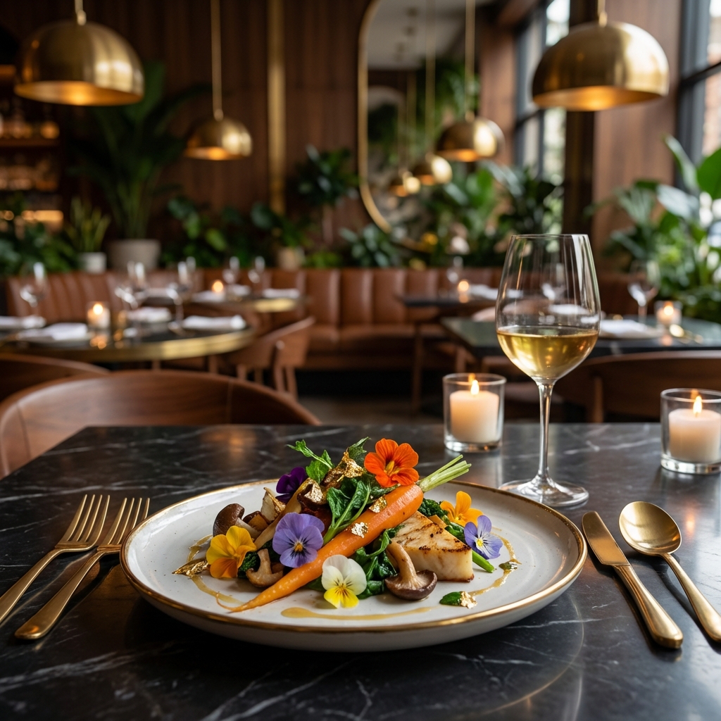 Gourmet Vegetarian Dish